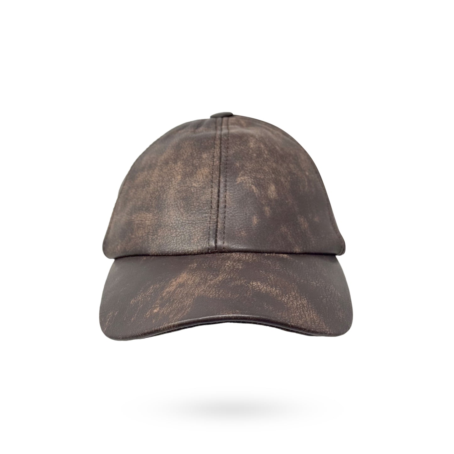 Baseball Cap Leder Outdoor Biker Kappe Lederkappe Käppi Unisex