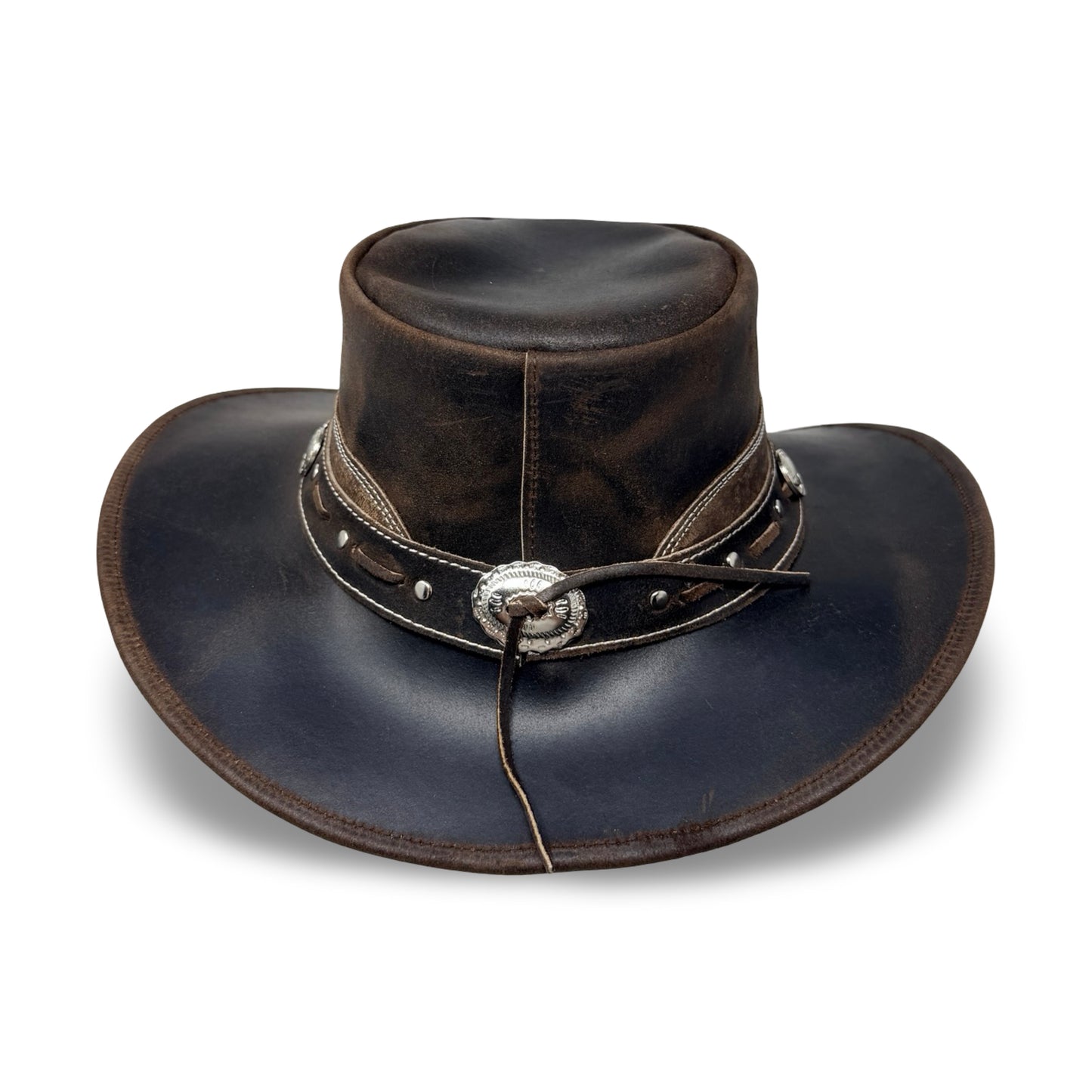 Charwood – Lederhut aus Crazy Horse Echtleder | Premium Cowboyhut & Westernhut für Damen und Herren