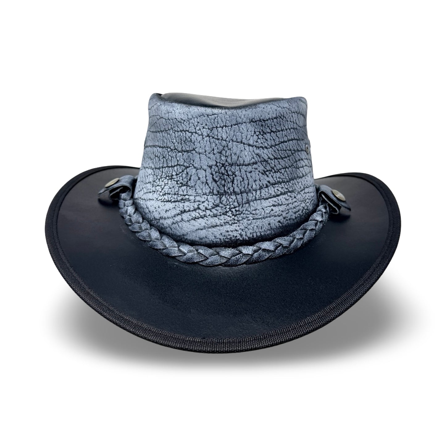 Lederhut Western Cowboy – Outdoor Hut Reiten, Wandern & Abenteuer Steelash