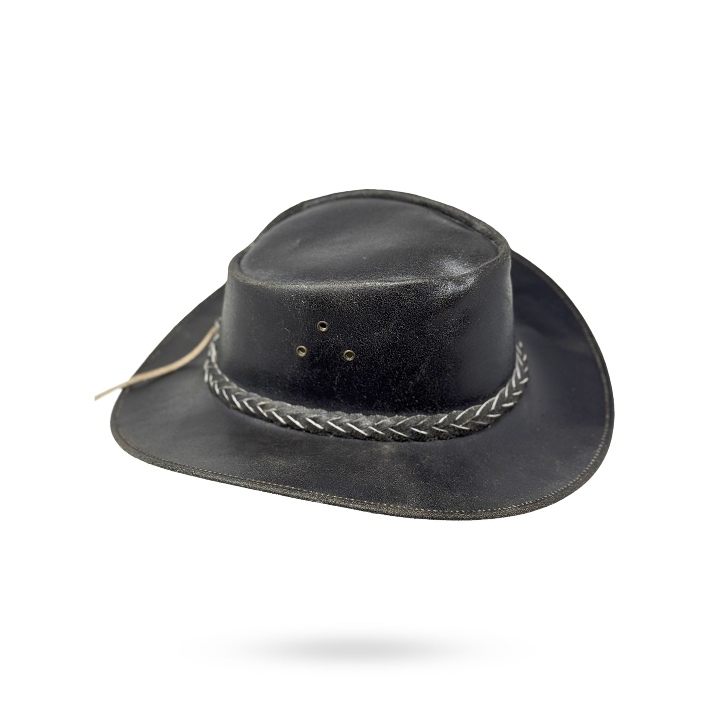 Lederhut Western Cowboy Unisex – Outdoor Hut für Reiten, Wandern & Abenteuer