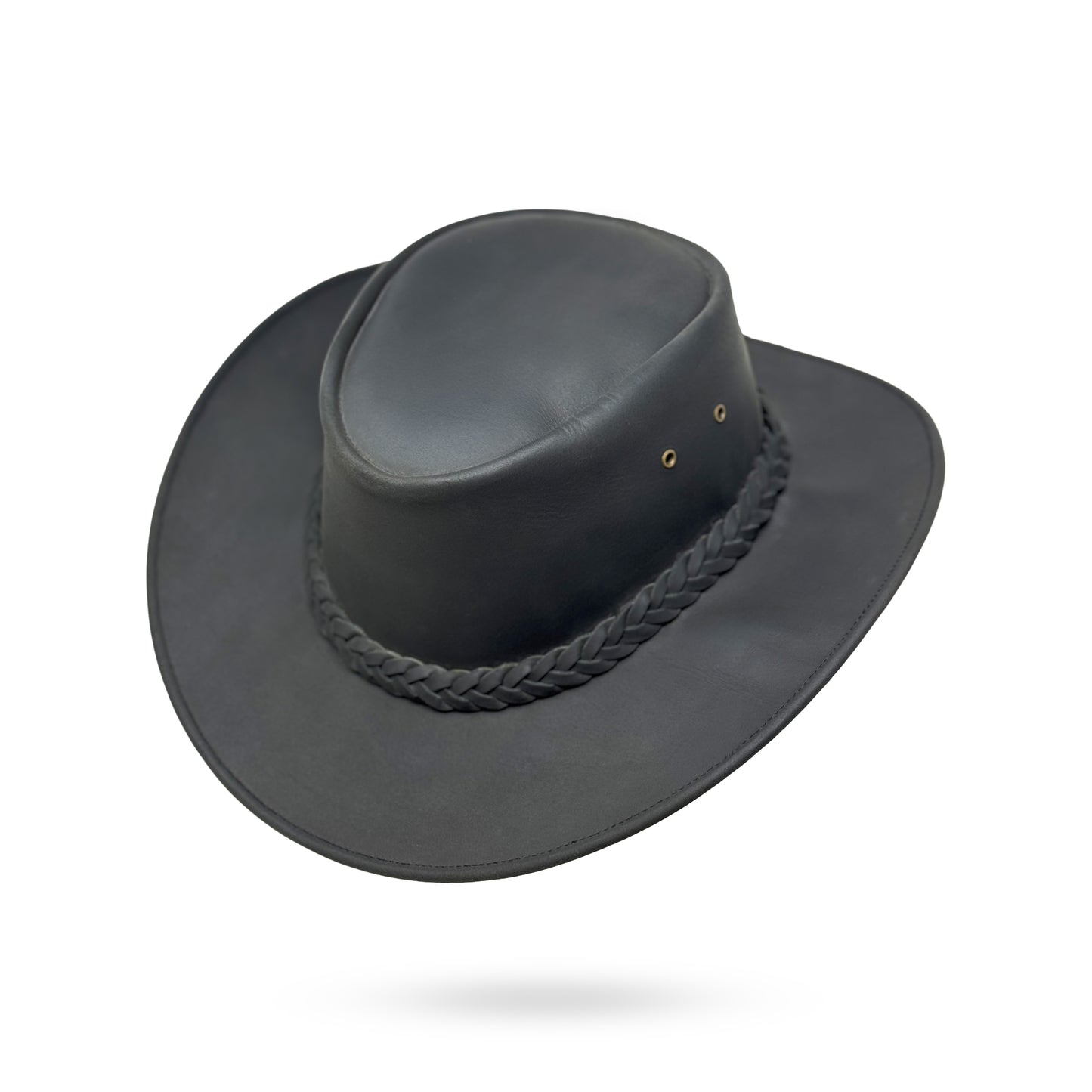 Lederhut Western Cowboy Unisex – Outdoor Hut für Reiten, Wandern & Abenteuer