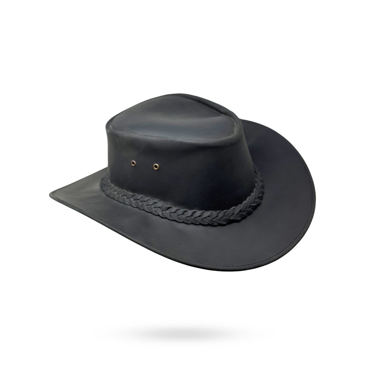 Lederhut Western Cowboy Unisex – Outdoor Hut für Reiten, Wandern & Abenteuer