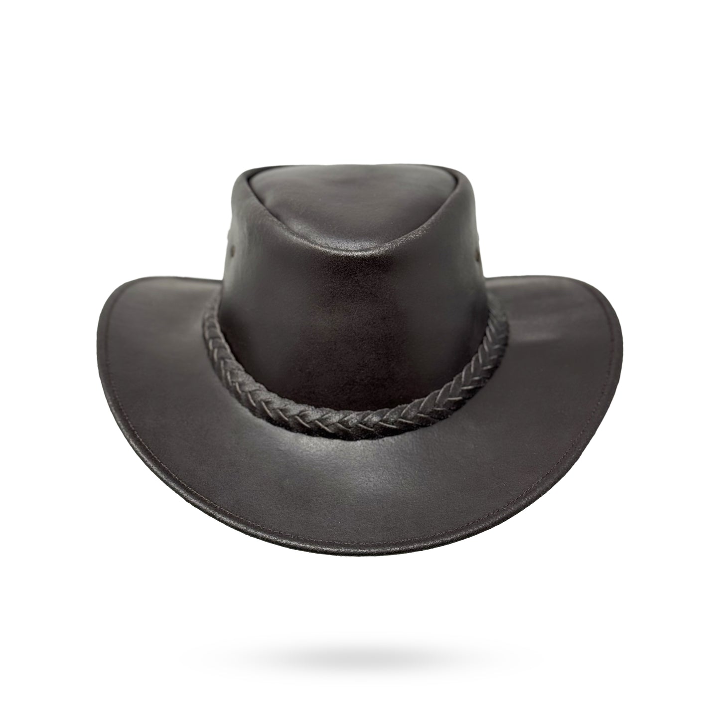 Lederhut Western Cowboy Unisex – Outdoor Hut für Reiten, Wandern & Abenteuer