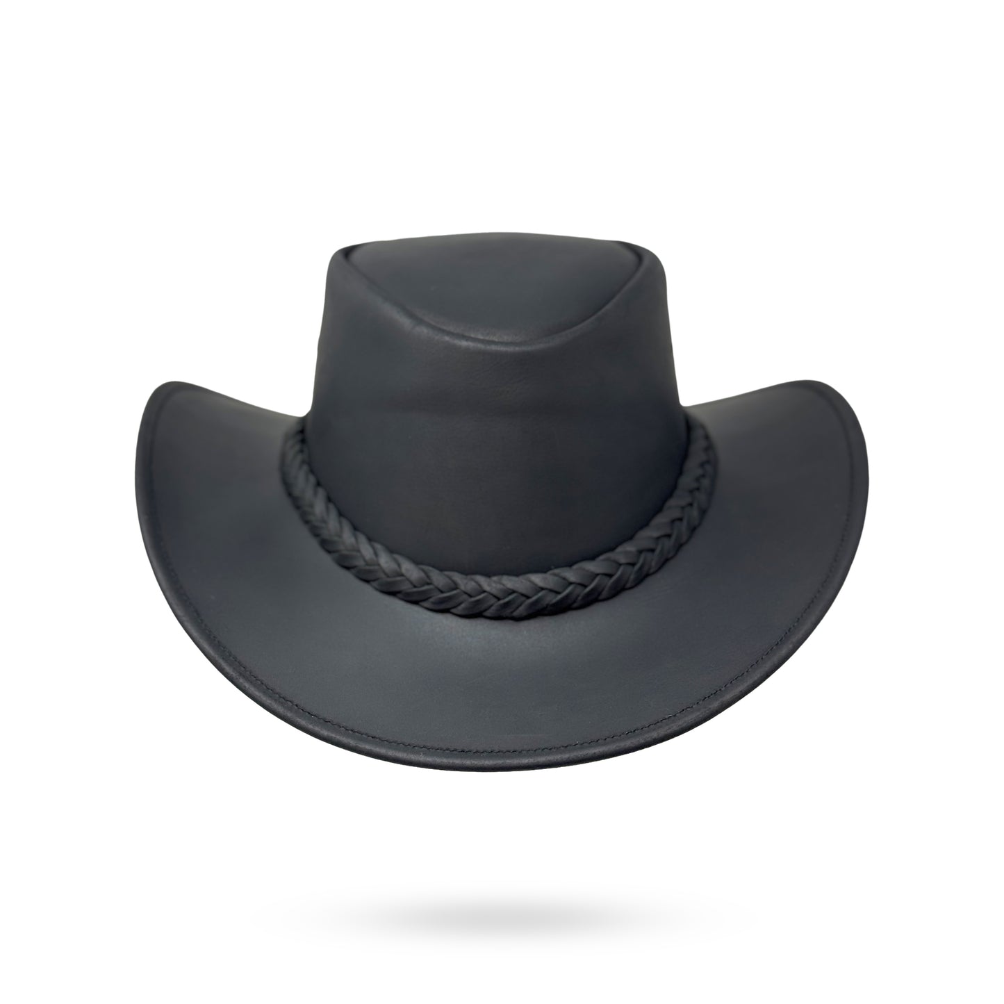 Lederhut Western Cowboy Unisex – Outdoor Hut für Reiten, Wandern & Abenteuer