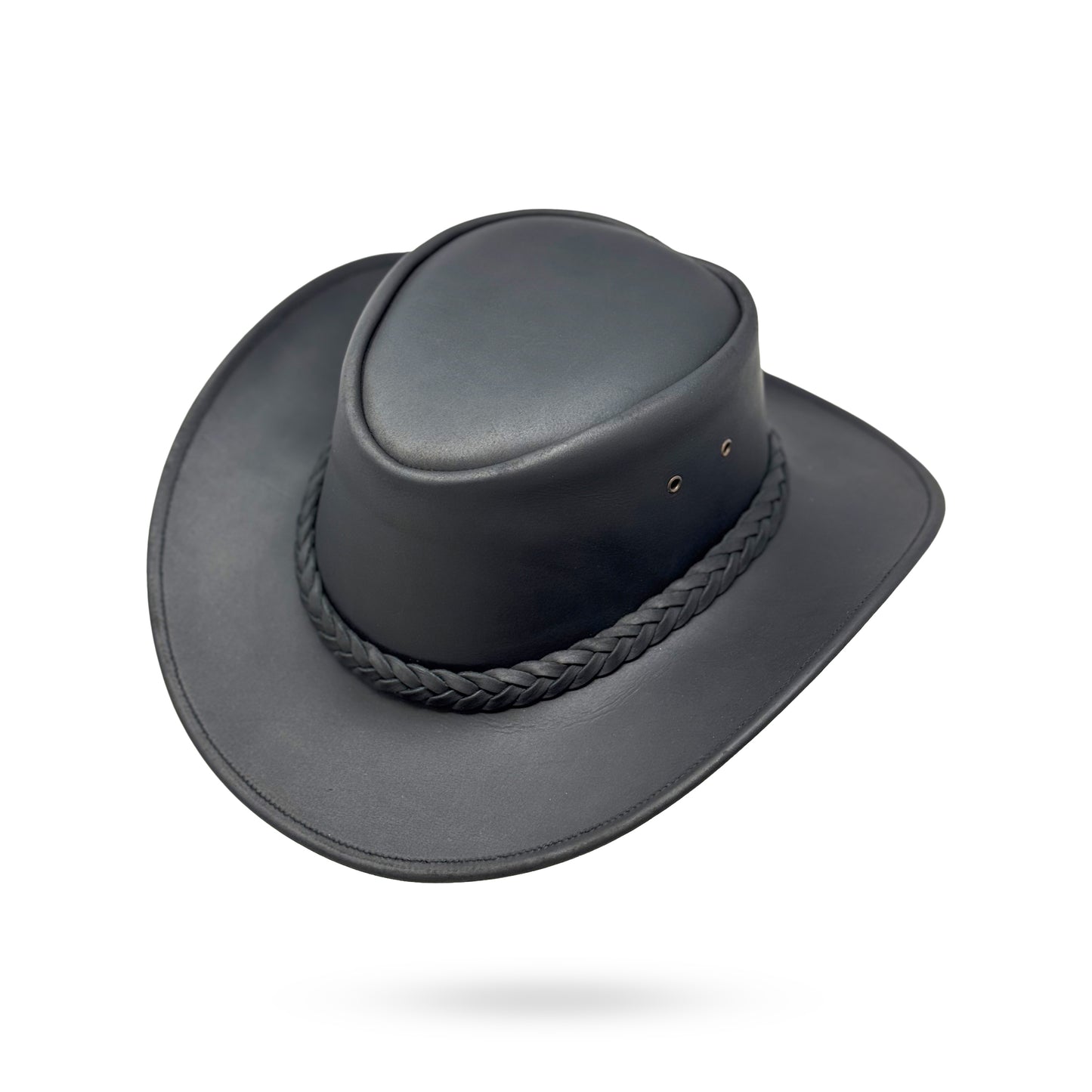 Lederhut Western Cowboy Unisex – Outdoor Hut für Reiten, Wandern & Abenteuer