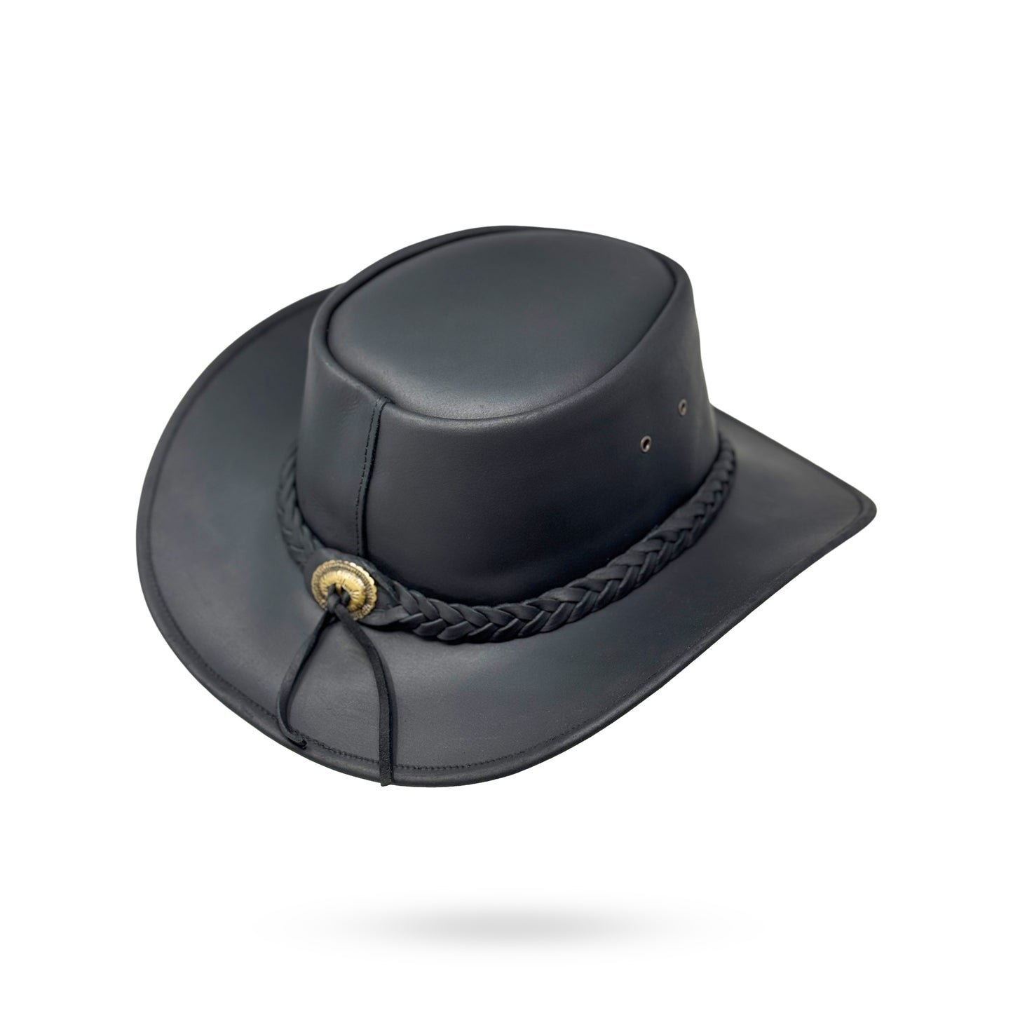 Lederhut Western Cowboy Unisex – Outdoor Hut für Reiten, Wandern & Abenteuer