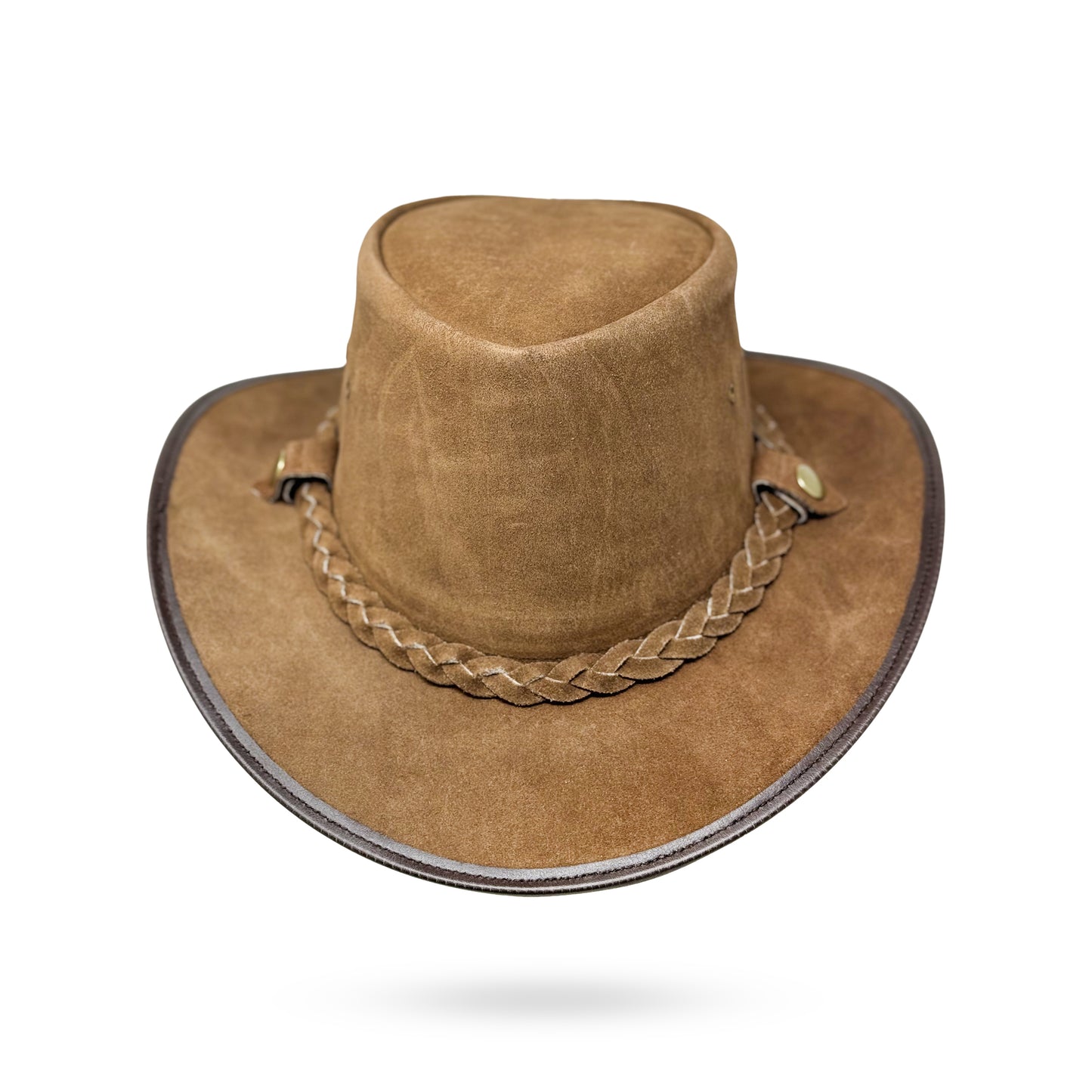 Lederhut Western Cowboy Unisex – Outdoor Hut für Reiten, Wandern & Abenteuer