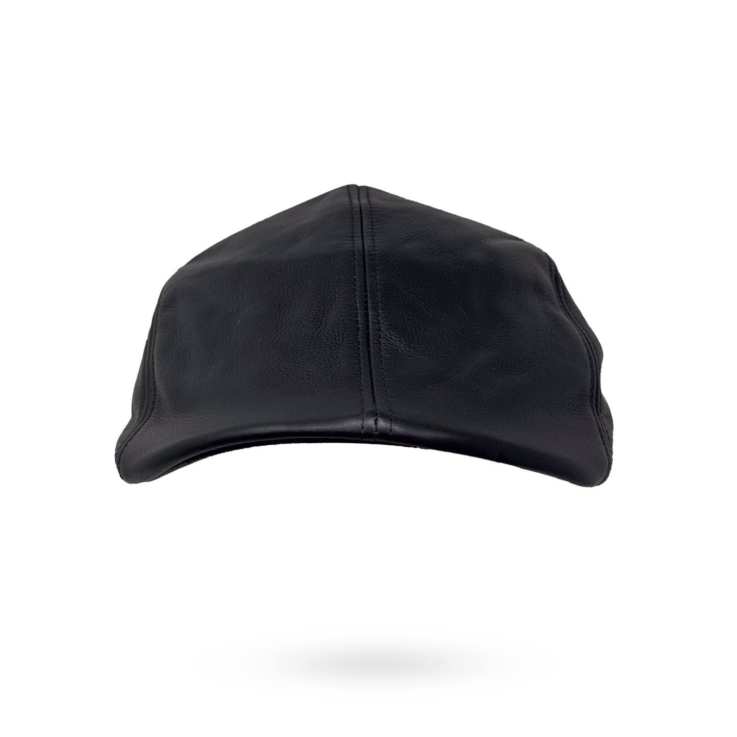 Herren Schiebermütze Flatcap Mütze Echt Leder Ledermütze Kappe Cap Schirmmütze