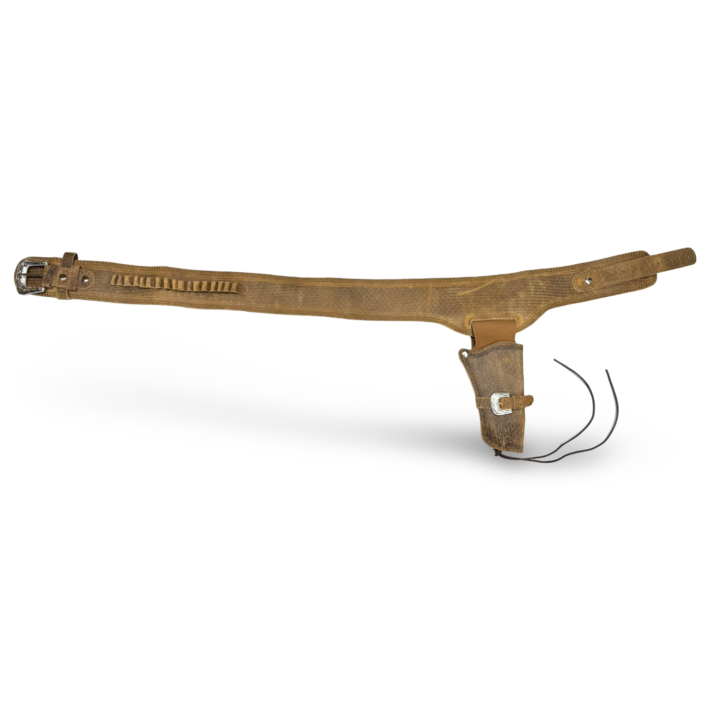 Holstergürtel Westernholster Echt Leder Lederholster Holster Rindleder Braun "Rustic-Oak"