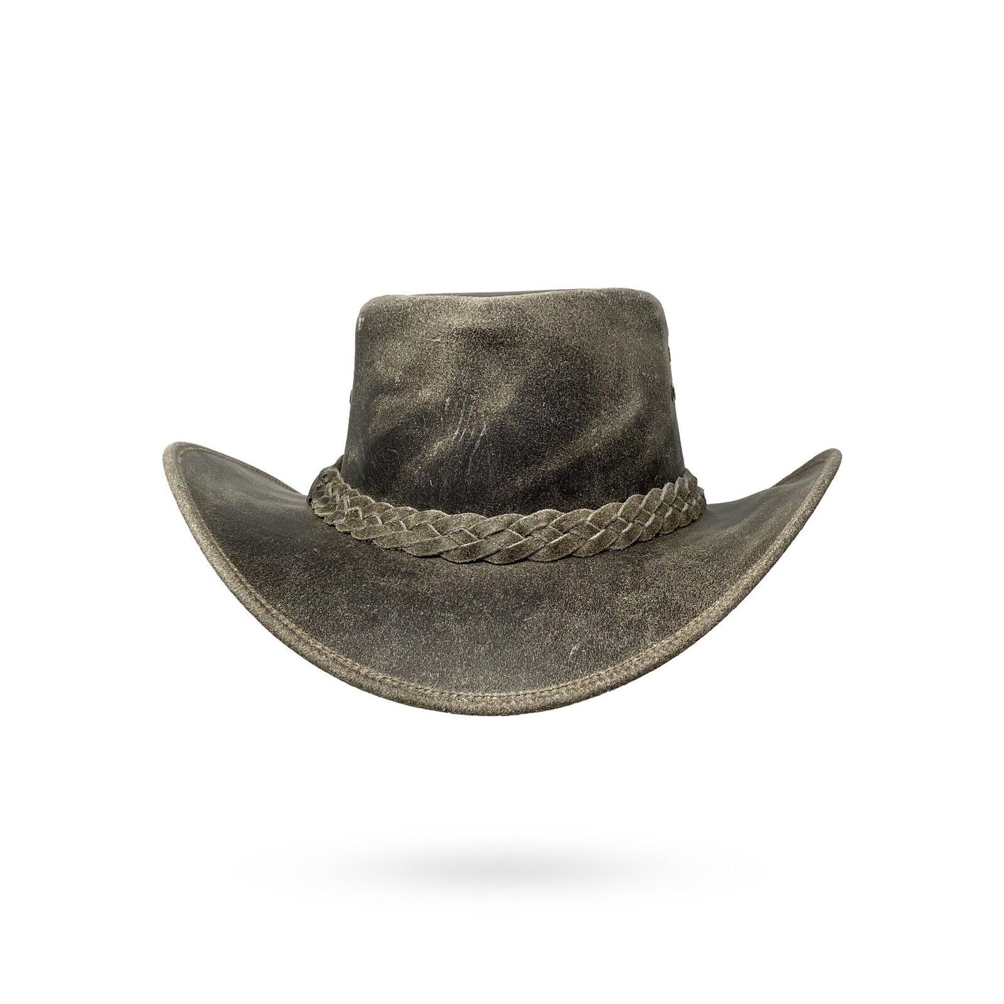 Lederhut Western Cowboy Unisex – Outdoor Hut für Reiten, Wandern & Abenteuer