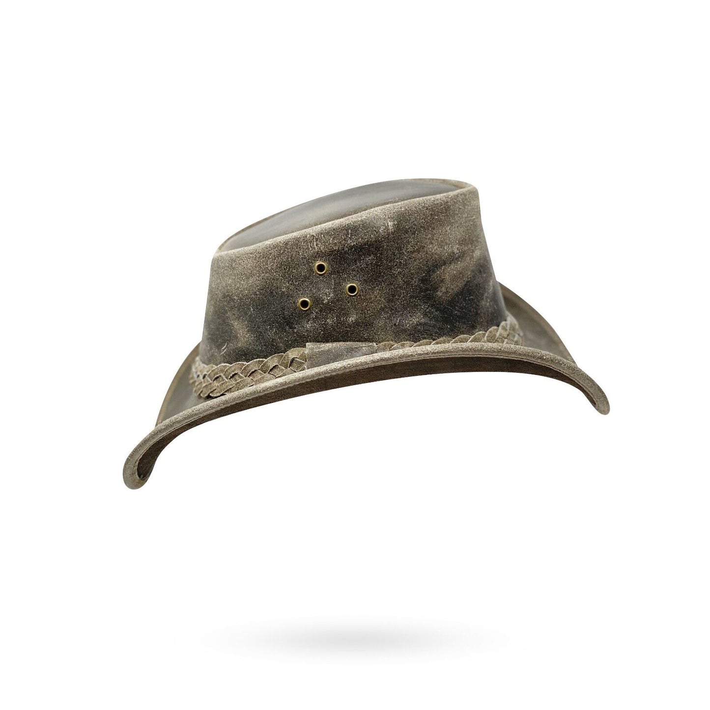 Lederhut Western Cowboy Unisex – Outdoor Hut für Reiten, Wandern & Abenteuer