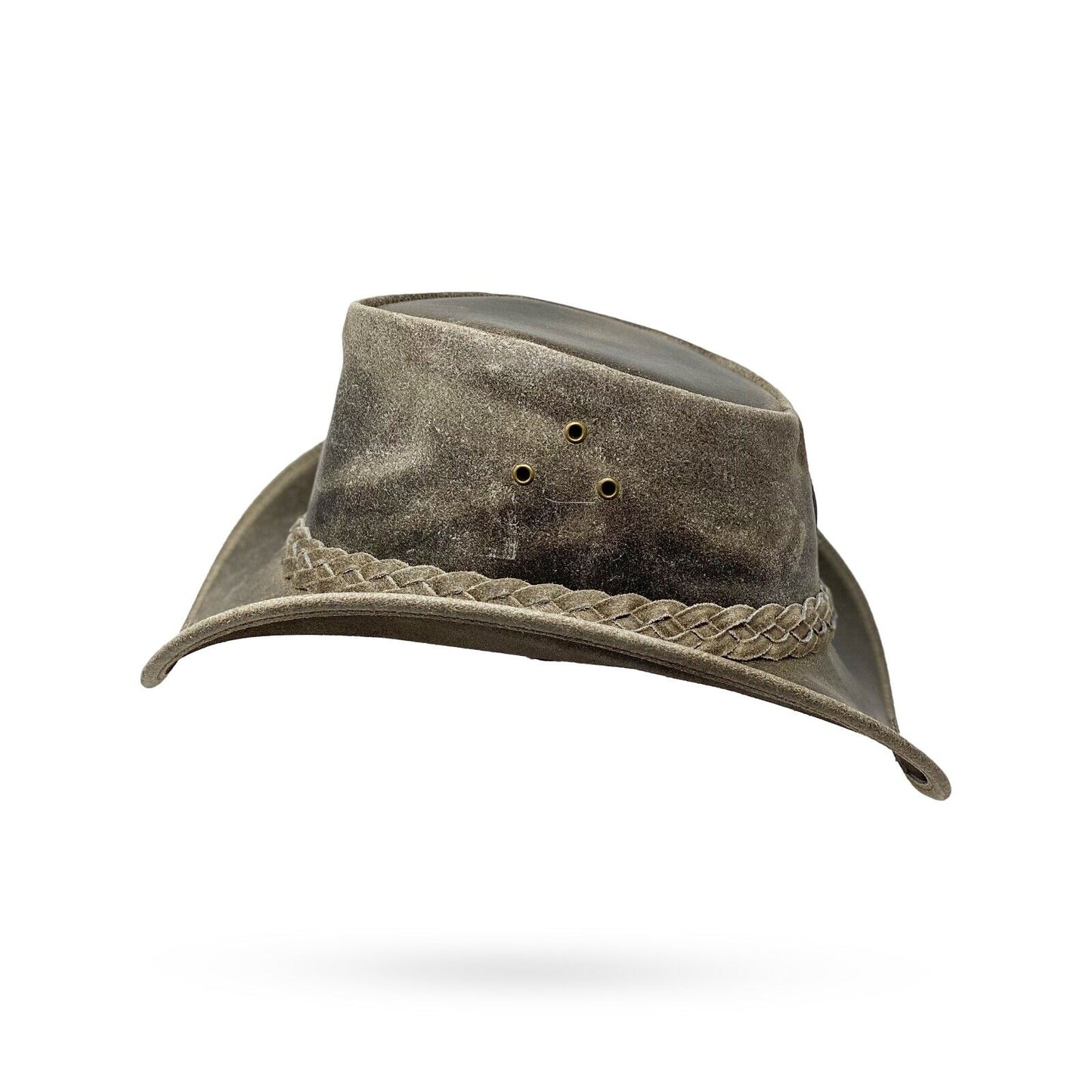 Lederhut Western Cowboy Unisex – Outdoor Hut für Reiten, Wandern & Abenteuer